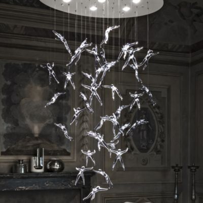 Angel Falls Semi-Flushmount by Terzani - Starlight Lighting USA and Canada